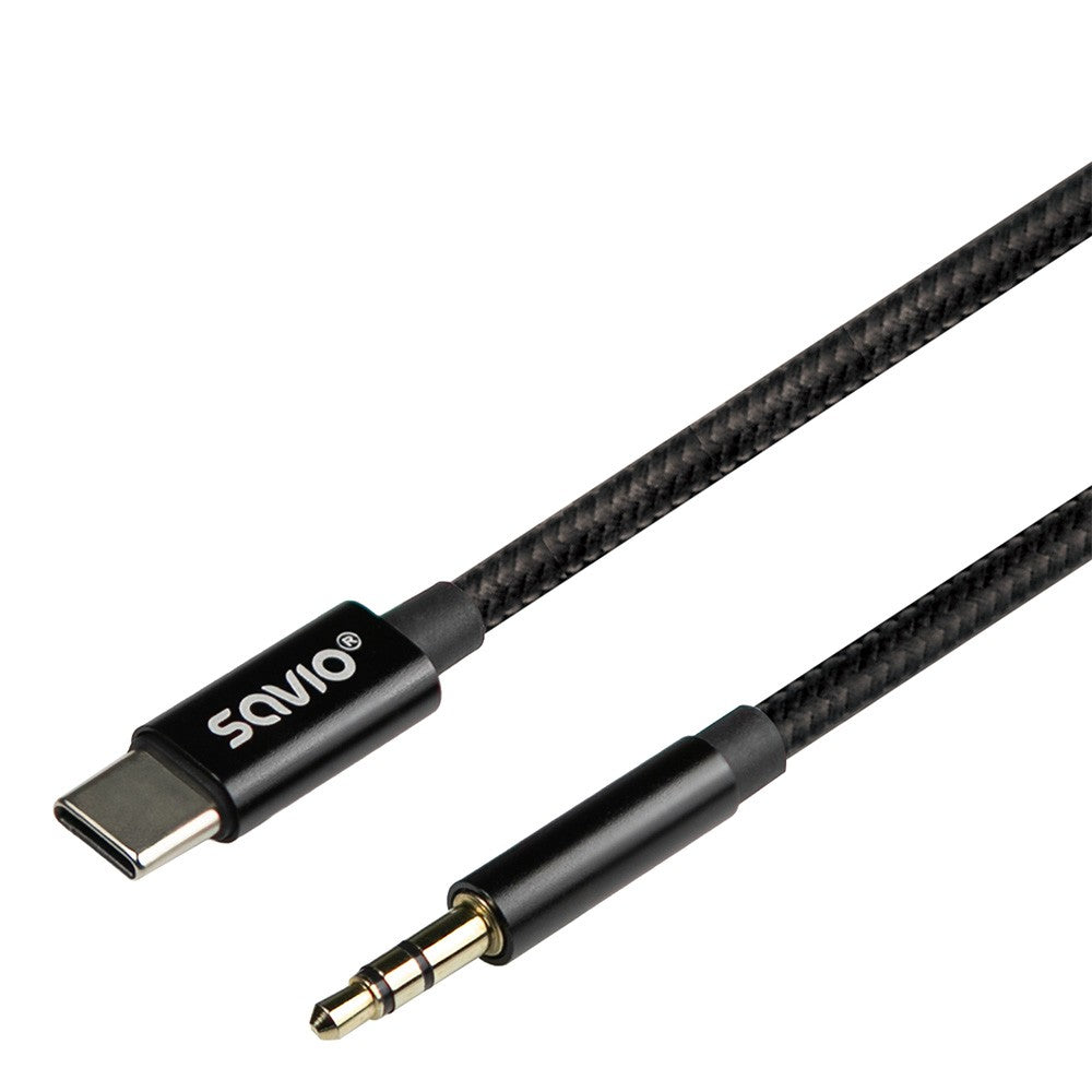 Cablu USB-C la mini-Jack CL-188 2m