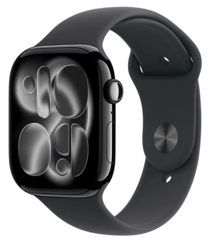 Carcasă din aluminiu onix de 42 mm pentru ceasuri seria 11 GPS, curea sport neagră - mărimea S/M