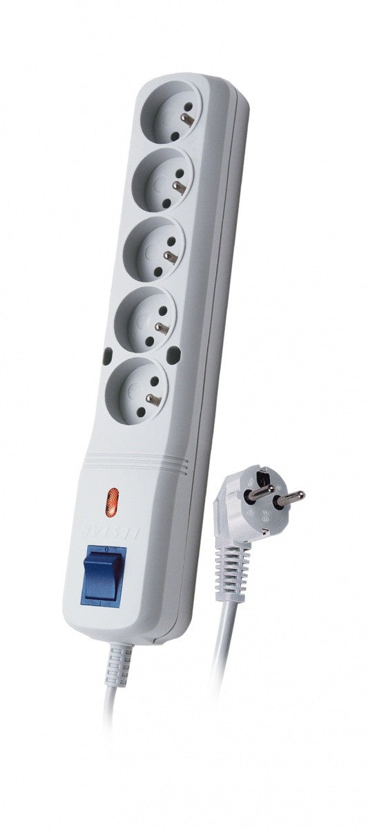 Bandă de protecție la supratensiune LV-530W, 1L, 1.5m, gri