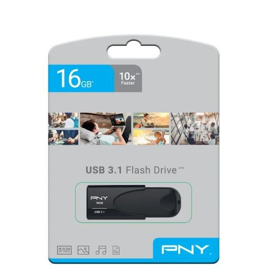 Stick USB 3.1 16GB cu 4 fișe FD16GATT431KK-EF