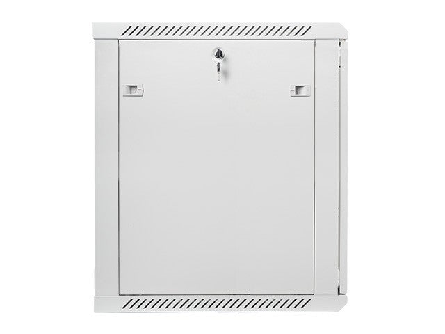 Dulap de instalare montat pe perete 19 inch 15U 600X600mm gri (ușă de sticlă)
