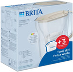 Cană filtrantă Style Essential de 2,4 l + 3 inserții, nisip