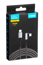 Cablu IKUTC 100W Tip-C la 90 de grade