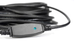 Cablu prelungitor USB 3.0 SuperSpeed ​​tip USB A/USB A M/F activ 20m negru