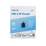 Adaptor BT5.3, USB-C Gen1, 3Mbps, 20m, Negru