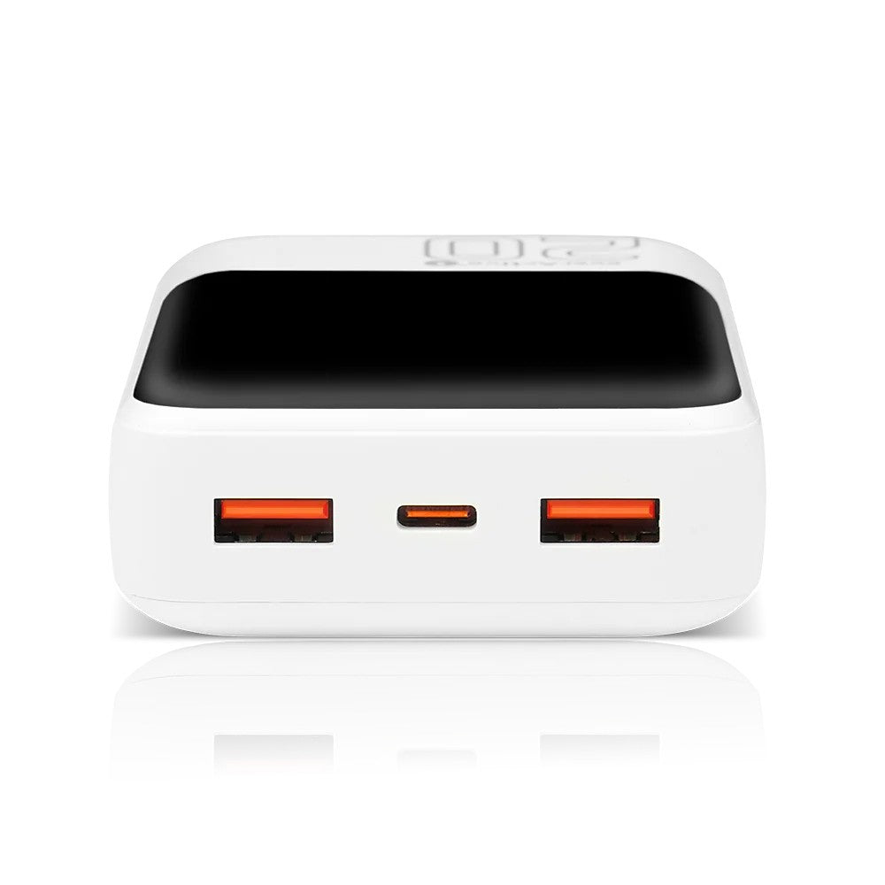 Baterie externă 20000 mAh 2X USB 1X USB-C 22.5W QC4.0 ecran LCD