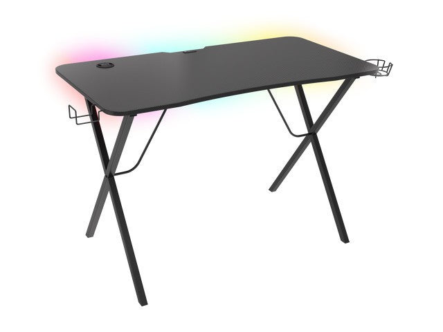 Birou de gaming Genesis Holm 200 cu iluminare de fundal RGB