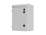 Dulap rack suspendat de 10 inch, IP55, ermetic, montare pe perete/stâlp, 340x250x500, gri (pliat)