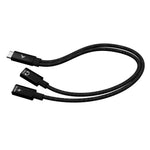 Cablu splitter USB-C audio/date 100W