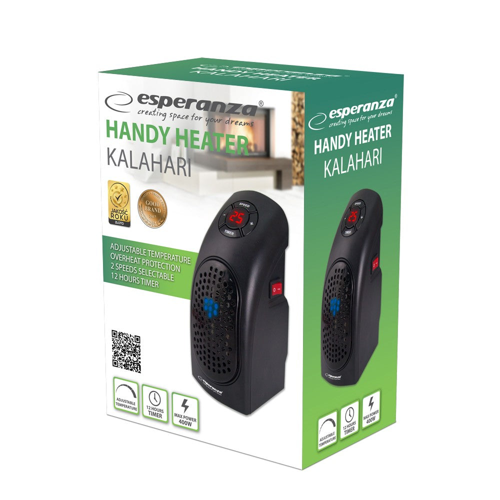 Mini încălzitor cu ventilator Kalahari 400W
