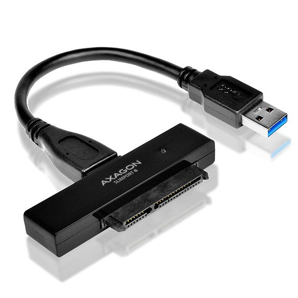 Adaptor ADSA-1S6 USB 3.0 - SATA 6G pentru conectarea rapidă a unui SSD/HDD de 2,5", cu cutie