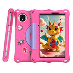 Tabletă Tab A9 Pro Kids 4G 8" 4/128GB cu husă pentru copii roz