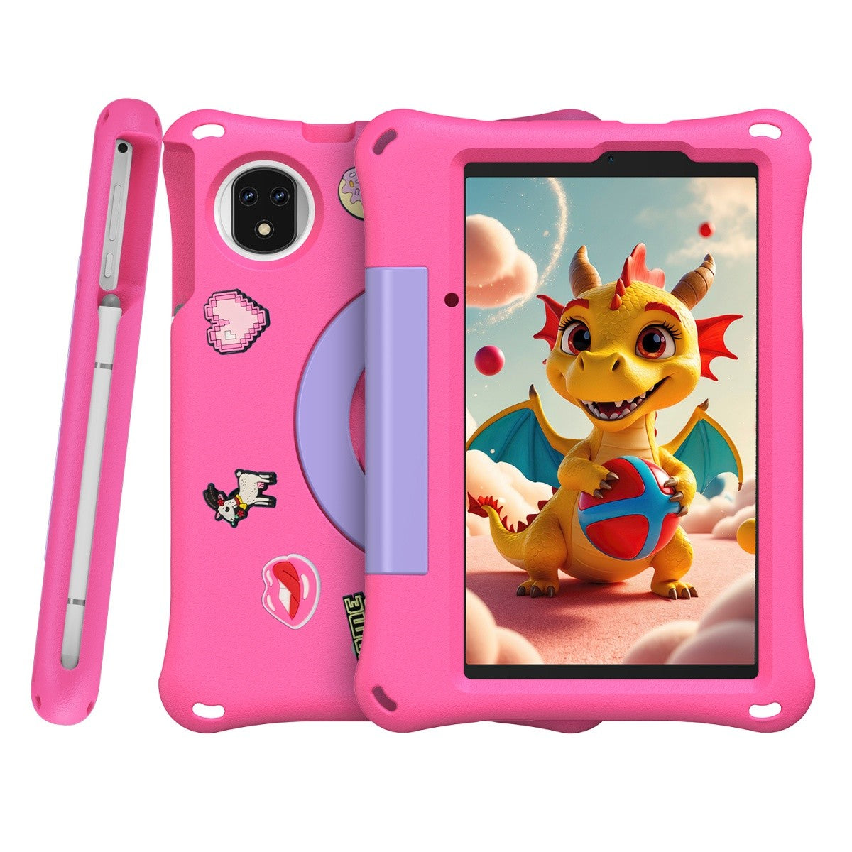 Tabletă Tab A9 Pro Kids 4G 8" 4/128GB cu husă pentru copii roz