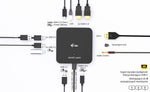 Stație de andocare USB-C DP cu alimentare duală HDMI 100W + încărcător universal 100W
