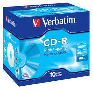 CD-R 40x 80MB 10P JC Protecție suplimentară 43428