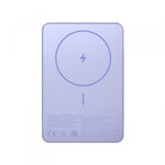 Baterie externă Super Slim Magnetic 5000 violet