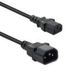 Cablu de alimentare UPS | IEC C13/C14 | 3x1.0mm2 | 1.5m