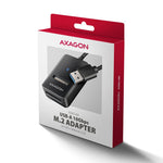 Adaptor ADM2-AM USB 3.2 Gen 2 M.2 NVMe/SSD SATA 10Gbps cablu USB-A 10cm