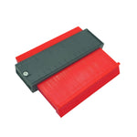 Sablon Masurare Contur, Flippy, Cu Rigla Integrata, pentru Copiere Unghiuri si Forme Neregulate, Plastic Rezistent,