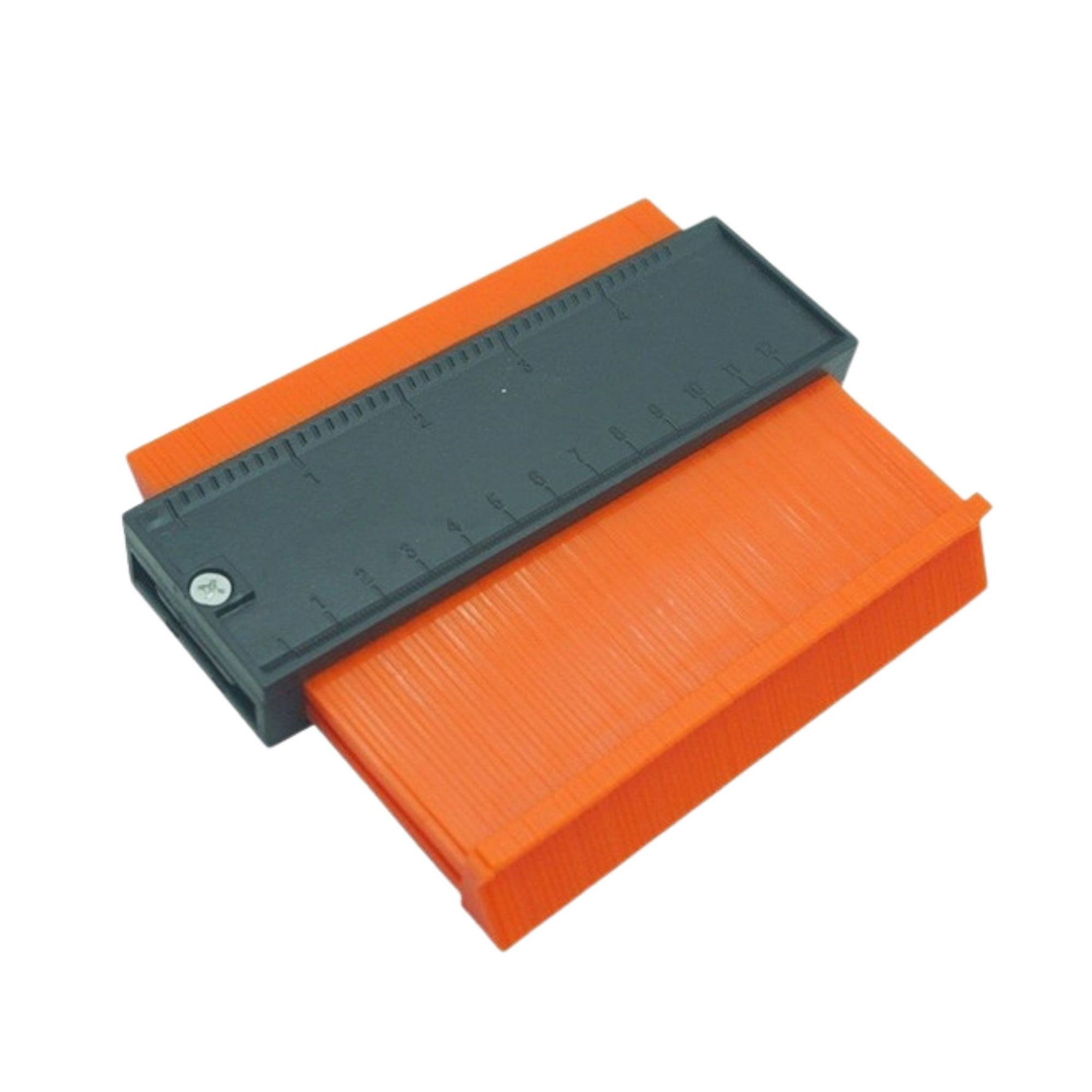 Sablon Masurare Contur, Flippy, Cu Rigla Integrata, pentru Copiere Unghiuri si Forme Neregulate, Plastic Rezistent,