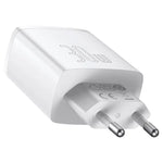 Incarcator retea 100-240V - 2x USB QC3.0 1x USB-C PD 3.0 30W BASEUS CCXJ-E02