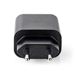 Incarcator retea 3A 1-iesire USB type C PD 18W negru Nedis