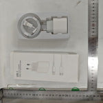 Incarcator Retea Fast Charge, Flippy, Incarcator Standard European PD20W, Compatibil cu iPhone 8-14, Cablu Fast Charge