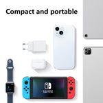 Incarcator Retea Fast Charge, Flippy, Incarcator Standard European Power Delivery 30 W, Compatibil cu iPhone 15 / 16,