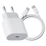 Incarcator Super Fast Charge, Flippy, Incarcator Fast Charge Compatibil Apple, 35 W, USB-C Adaptor, Cablu inclus USB-C,