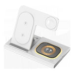 Incarcator Wireless 3 in 1 Fast Charger, Flippy, Compatibil cu Apple iPhone, iWatch, AirPods, New Design, 15W, 16.5 x