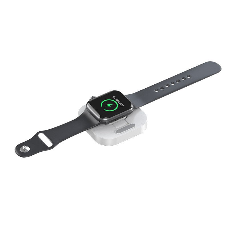 Incarcator Wireless pentru Smart iWatch, Flippy, Compatibil cu Apple iWatch 1/9, Magnetic Charger, Interfata TYPE-C,