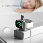 Incarcator Wireless pentru Smart Watch, Flippy, Compatibil cu Apple iWatch 1/9, Magnetic, Interfata Port USB-A, Fara