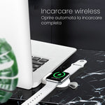 Incarcator Wireless pentru Smart Watch, Flippy, Compatibil cu Apple iWatch 1/9, Magnetic, Interfata Port USB-A, Fara