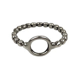 Inel Argint 925 Bobite cu Cerc, M 51