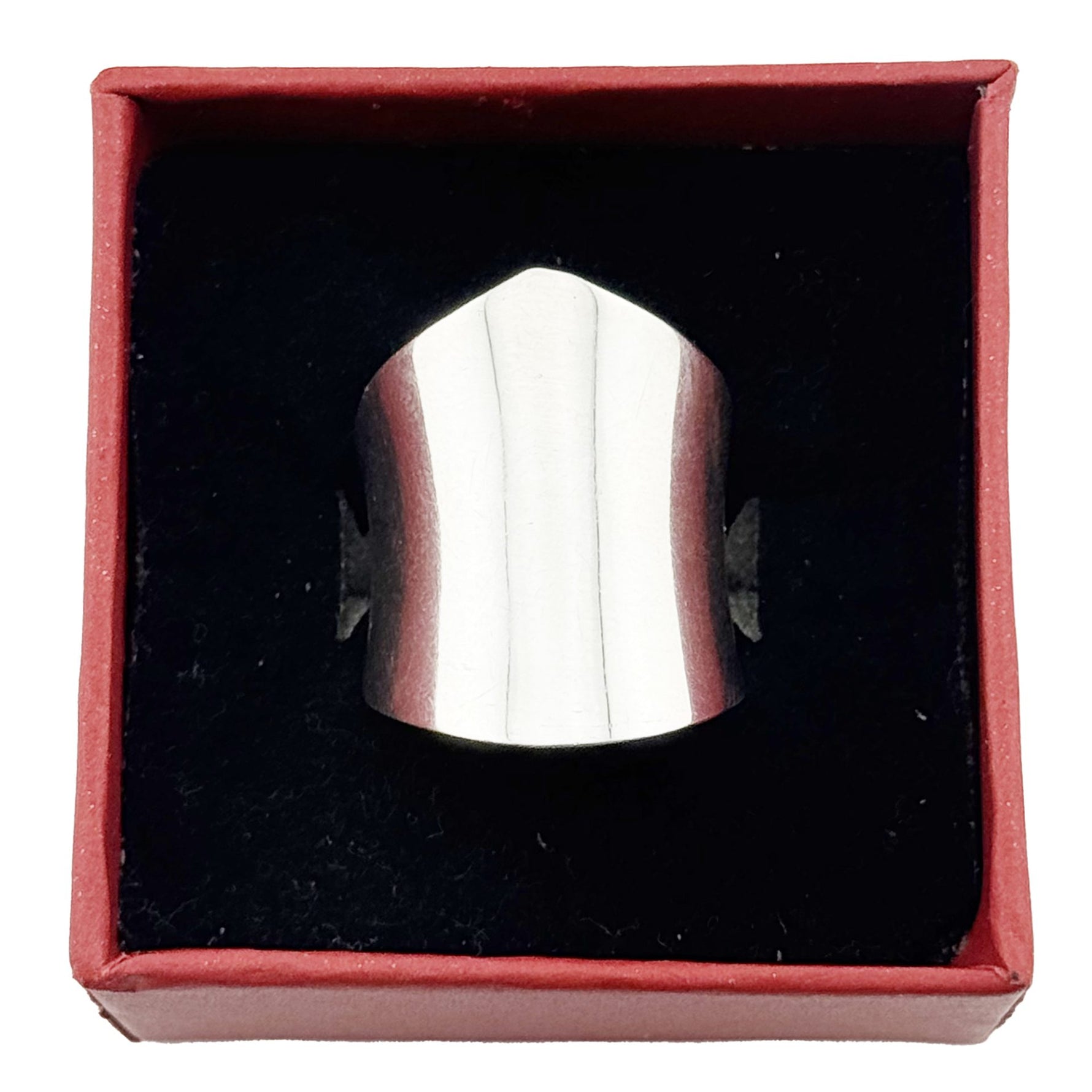 Inel pentru Dama, Jolie, Argint 925, Model Cilindric, 4.97 g ,2.5 cm x 1.8 cm, Marimea 56, Argintiu