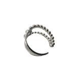 Inel Argint 925 Reglabil cu Bilute, 3.6 g