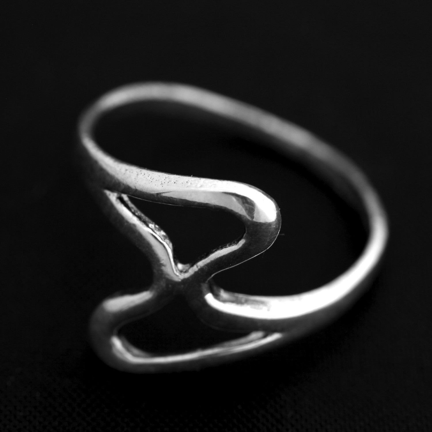 Inel Din Argint 925, Jolie Silver. Model Clepsidră