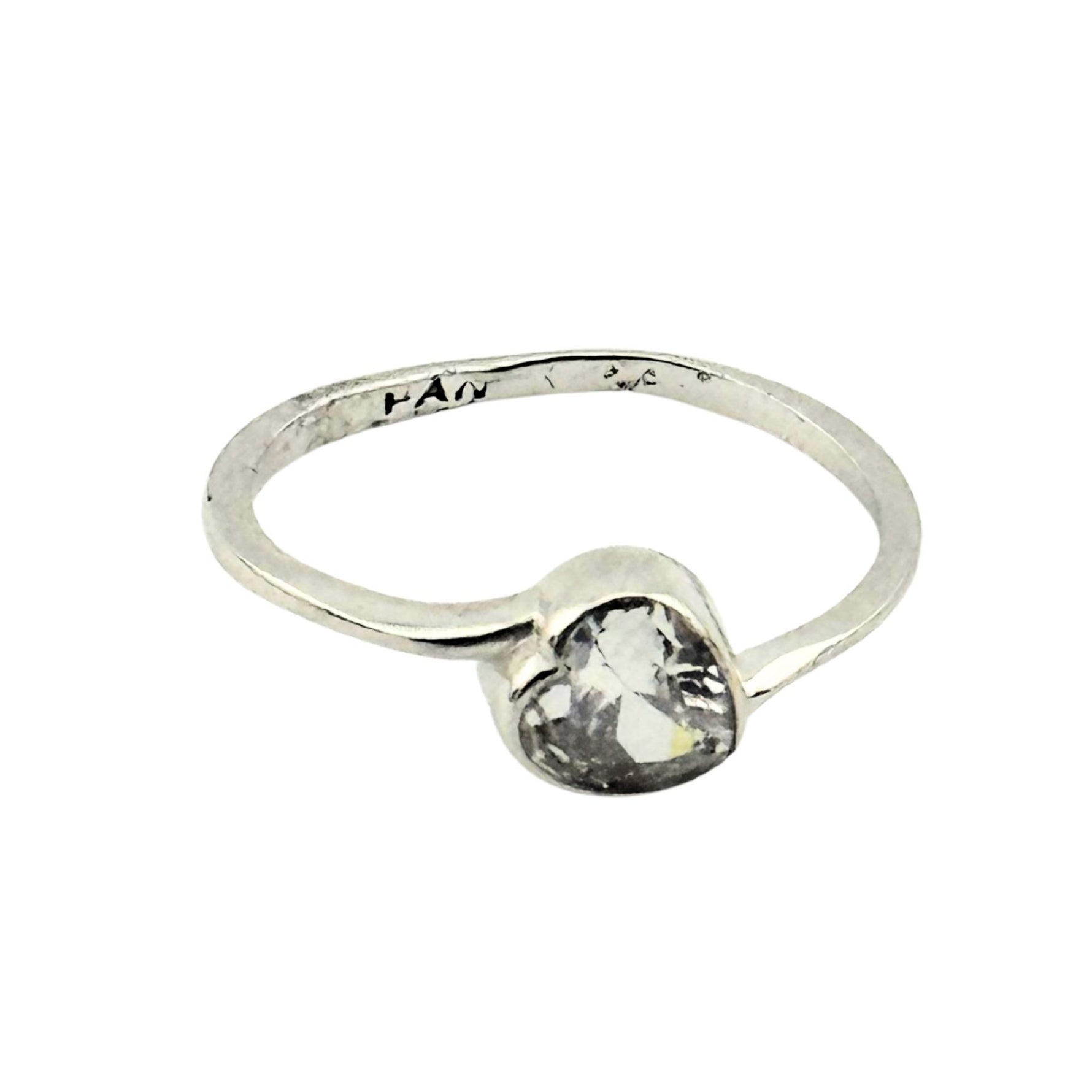Inel din Argint 925, Jolie Silver, Inima Delicata, Marimea 55, 1.6 g, Argintiu