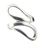Inel pentru Dama Argint 925, Jolie, Model Sarpe Dublu 5.3 gr, Marimea 55, 2.5 x 2 cm, Argintiu