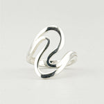 Inel pentru Dama Argint 925, Jolie, Model Spirala 5.3 gr, Marimea 60, 2.5 x 2 cm, Argintiu