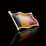 Insigna Steag Tricolor Romania, Flippy, Model Brosa cu Ac de Siguranta, 20x20 mm