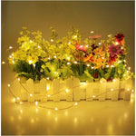 Instalatie Craciun, 10 metri, 100 LED-uri, multicolor RGB, sincronizare muzica, telecomanda 12 de functii, USB, fir