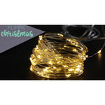 Instalatie Craciun, 10 metri, 100 LED-uri, multicolor, telecomanda 8 functii, USB, fir cupru, liniar, interior/exterior