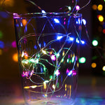 Instalatie Craciun, 10 metri, 100 LED-uri, USB, Telecomanda cu 8 functii, Multicolor, Flippy