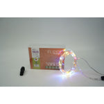 Instalatie Craciun, 20 m, 200 Led-uri, Liniara, Multicolor, 8 jocuri de lumini, Transformator, Interconectabila,