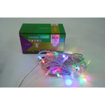 Instalatie Craciun, 35 m, 350 Led-uri ,Liniara, Rosu/Albastru/Rosu/Verde, Flash, Transformator, Interconectabila,