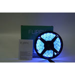 Kit Banda Led RGB SMD 5050 cu Transformator inclus Flippy - Lungime 5 M, 270 LED-uri, Telecomanda 44 taste, pentru TV,