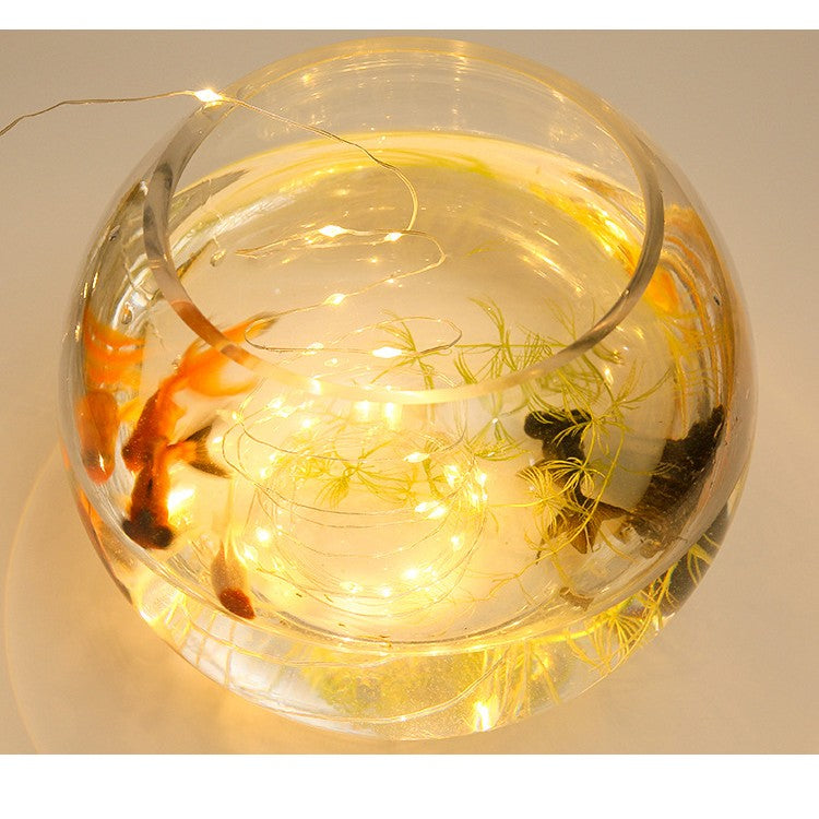Instalatie de Craciun, Flippy, Decoratiune de Craciun, 50 Beculete LED, cu Baterii si Telecomanda, cu 8 Functii,