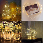Instalatie de Craciun, Flippy, Decoratiune de Craciun, 50 Beculete LED, cu Baterii si Telecomanda, cu 8 Functii,