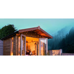Instalatie Craciun, 75 m, 750 Led-uri ,Liniara, Alb cald, 8 jocuri de lumini, Transformator cu telecomanda,